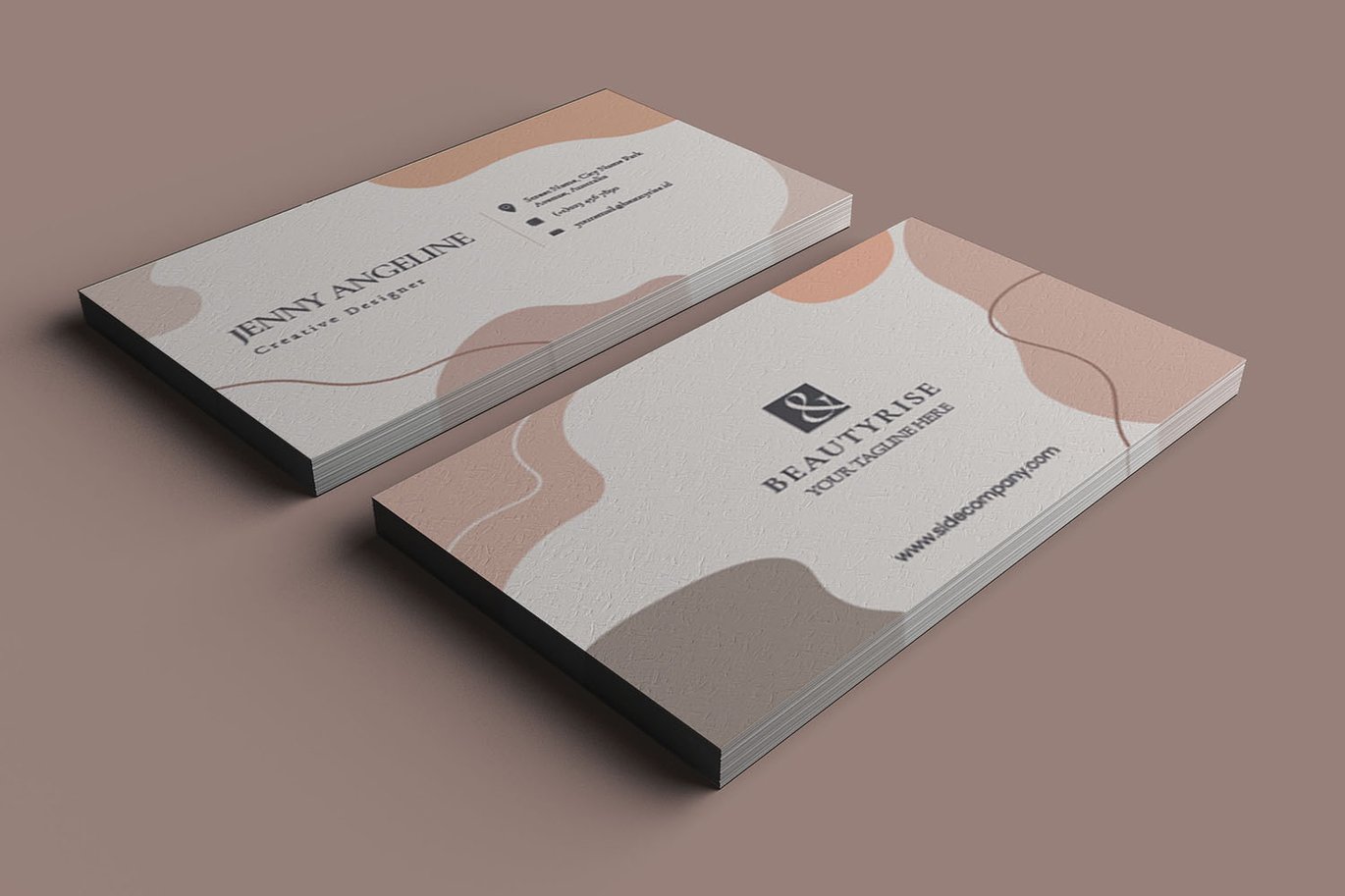 美容行业商务名片模板 Beauty Rise – Business Card_ Print Templates ft._yy插图1 美容行业商务名片模板 Beauty Rise - Business Card_ Print Templates ft._yy