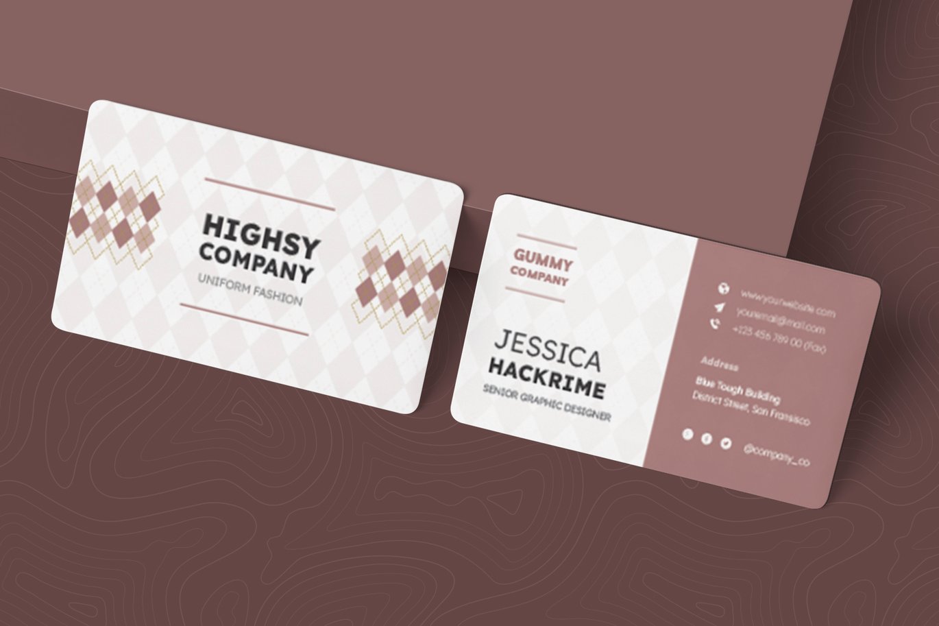 高端企业商务名片模板 Highy Comp – Business Card_ Print Templates ft._yyt插图2 高端企业商务名片模板 Highy Comp - Business Card_ Print Templates ft._yyt
