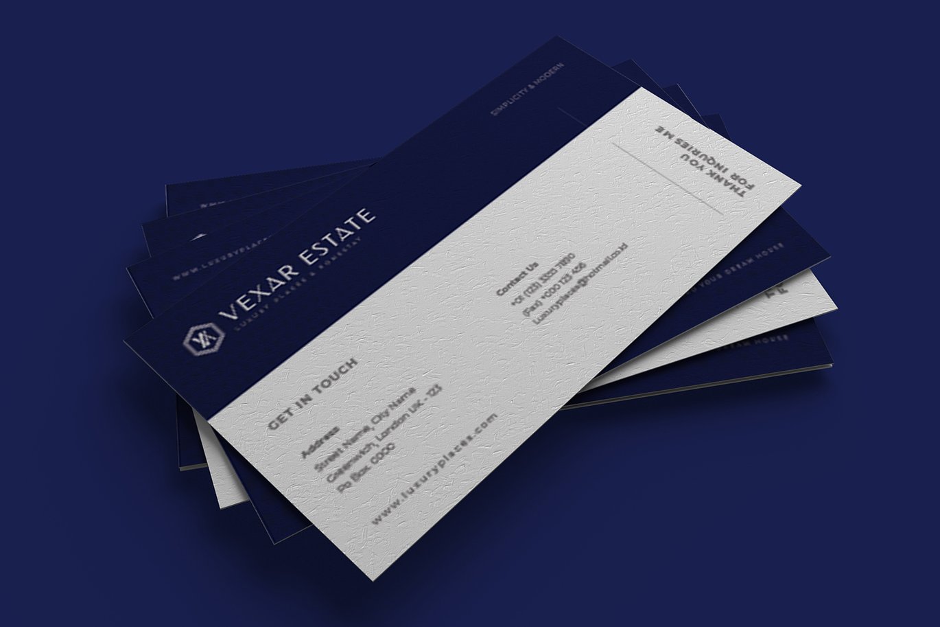 奢华房地产商务名片模板 Luxury Real Estate – Business Card_ Print Templates插图2 奢华房地产商务名片模板 Luxury Real Estate - Business Card_ Print Templates