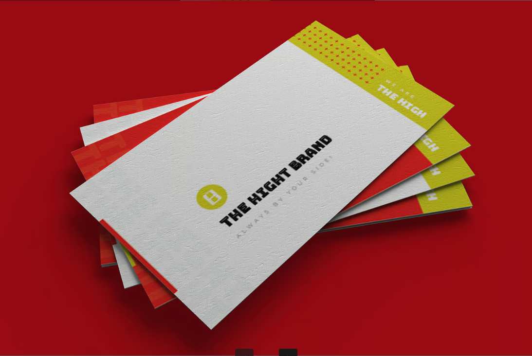 高端品牌商务名片模板 the-high-brand-business-card插图2