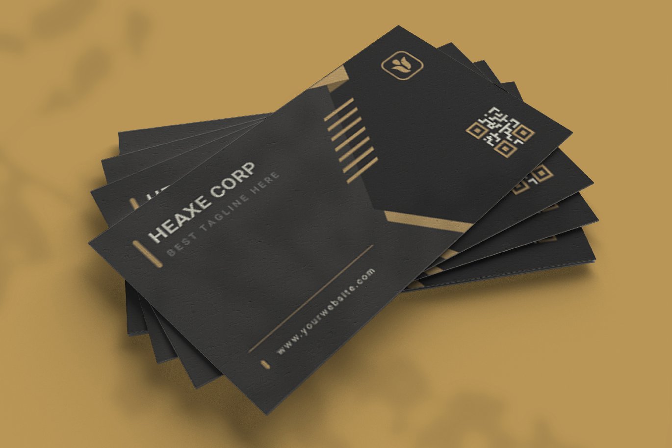 企业品牌简约名片模板 Heaxe Corp – Business Card_ Print Templates ft插图1 企业品牌简约名片模板 Heaxe Corp - Business Card_ Print Templates ft