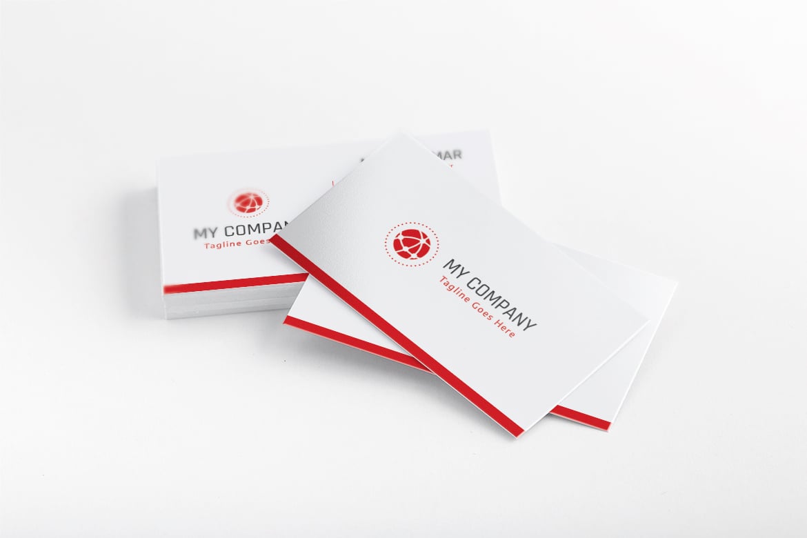 现代企业商务名片模板 Modern Corporate Business Card Template插图2 现代企业商务名片模板 Modern Corporate Business Card Template