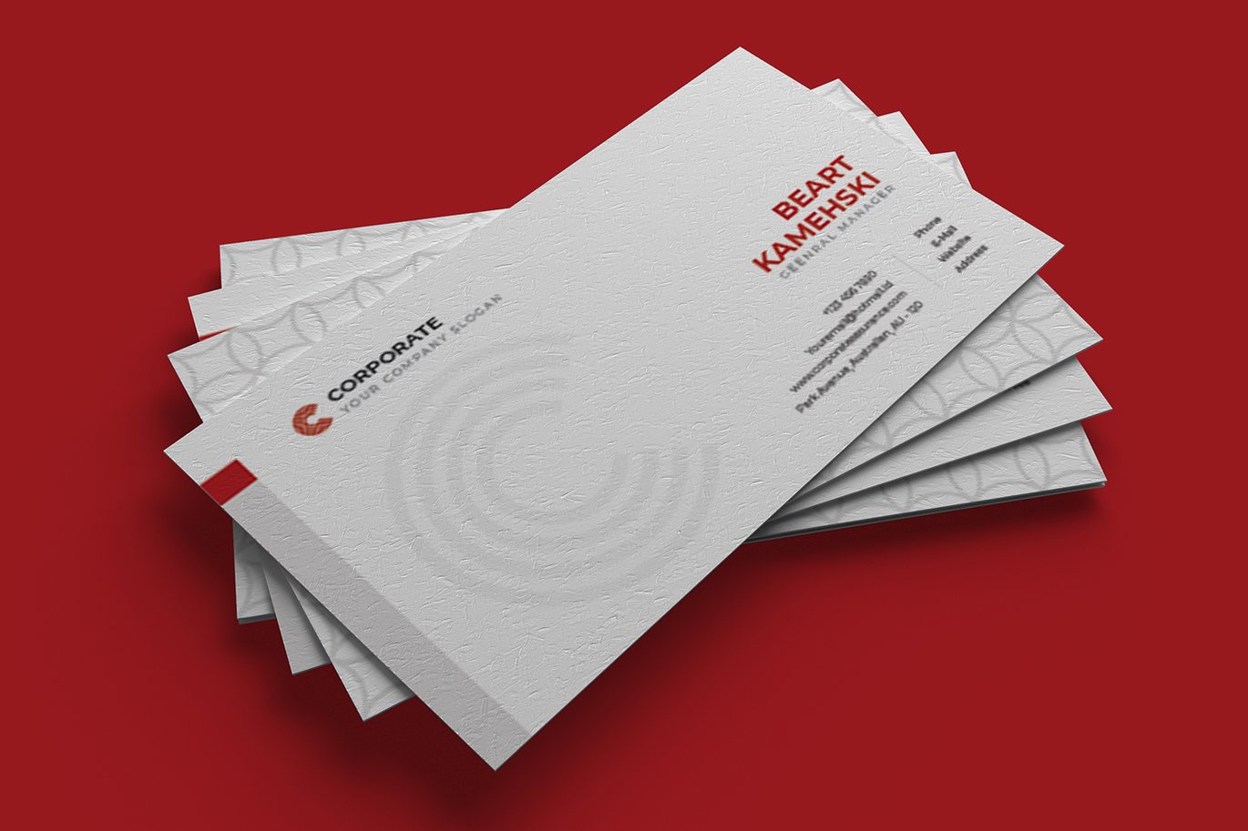 保险信托行业名片模板 Assurance – Business Card_ Print Templates ft插图2 保险信托行业名片模板 Assurance - Business Card_ Print Templates ft