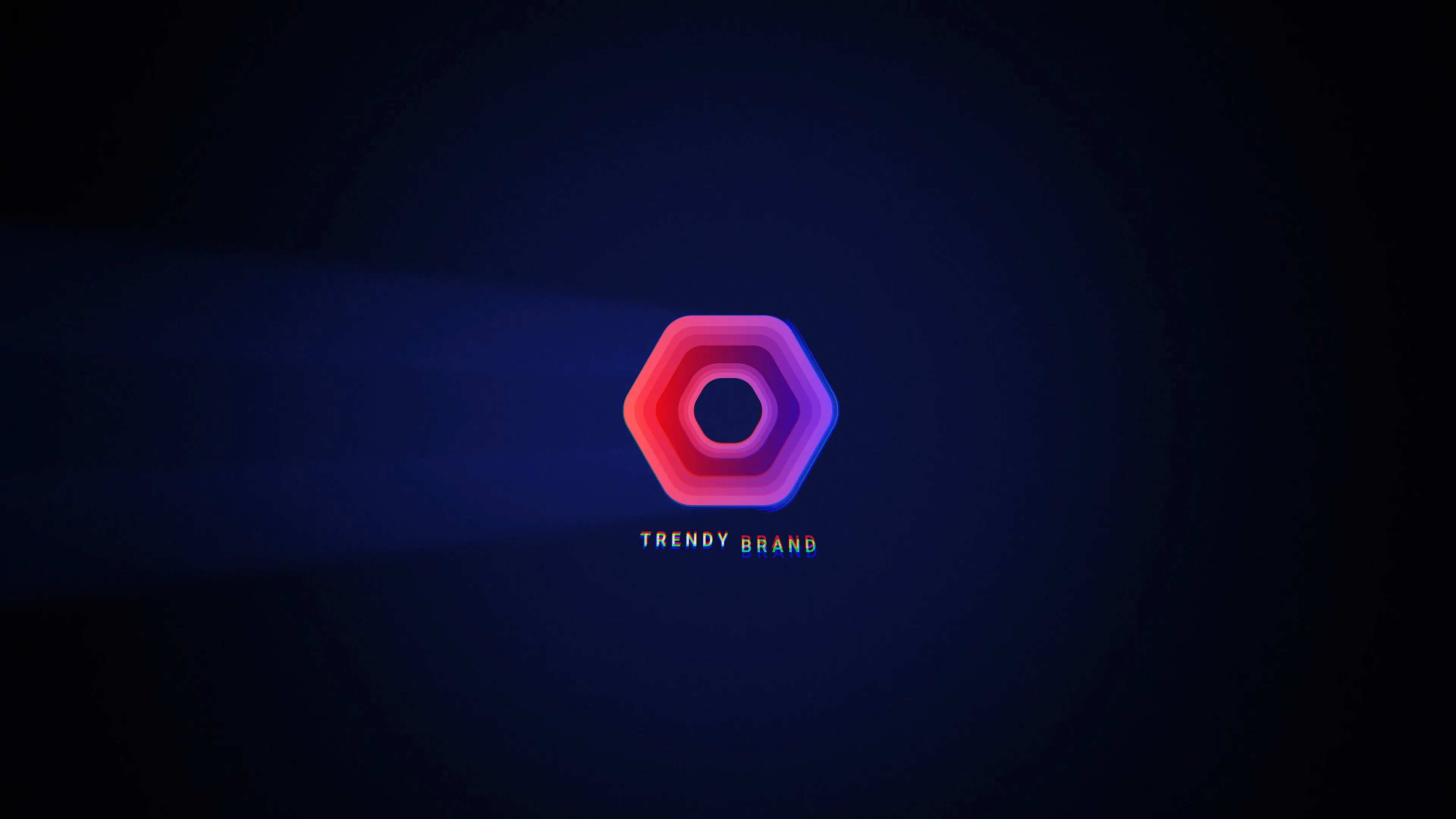 RGB色彩分离标志揭示特效PR视频模板 RGB Logo Reveal – MOGRT插图2