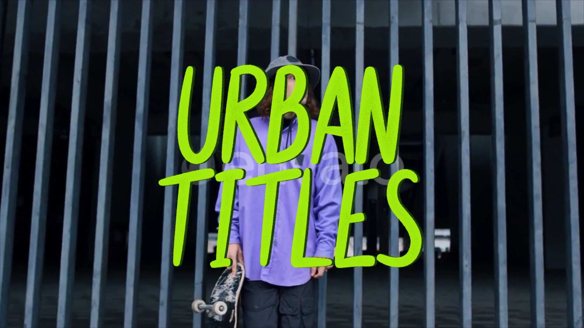 都市粗粝风格视频标题PR模板 Urban Grunge Titles – MOGRT插图2