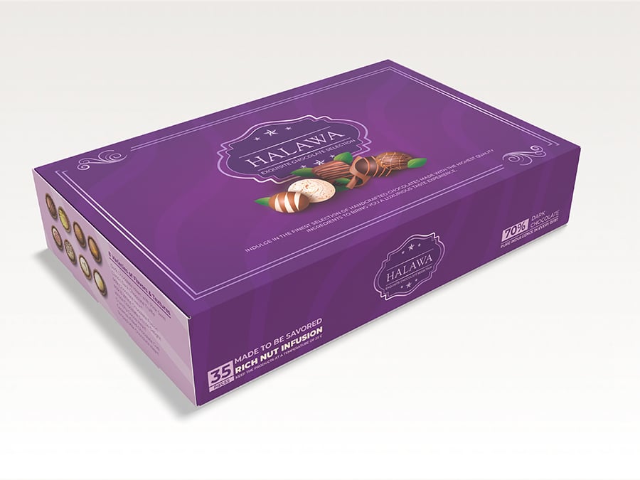 巧克力包装盒样机模板 Chocolate Box Packaging Mockup插图7 巧克力包装盒样机模板 Chocolate Box Packaging Mockup
