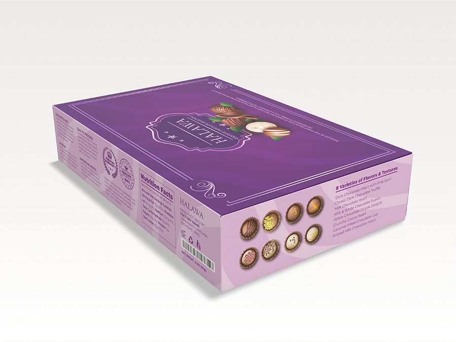 巧克力包装盒样机模板 Chocolate Box Packaging Mockup插图3 巧克力包装盒样机模板 Chocolate Box Packaging Mockup