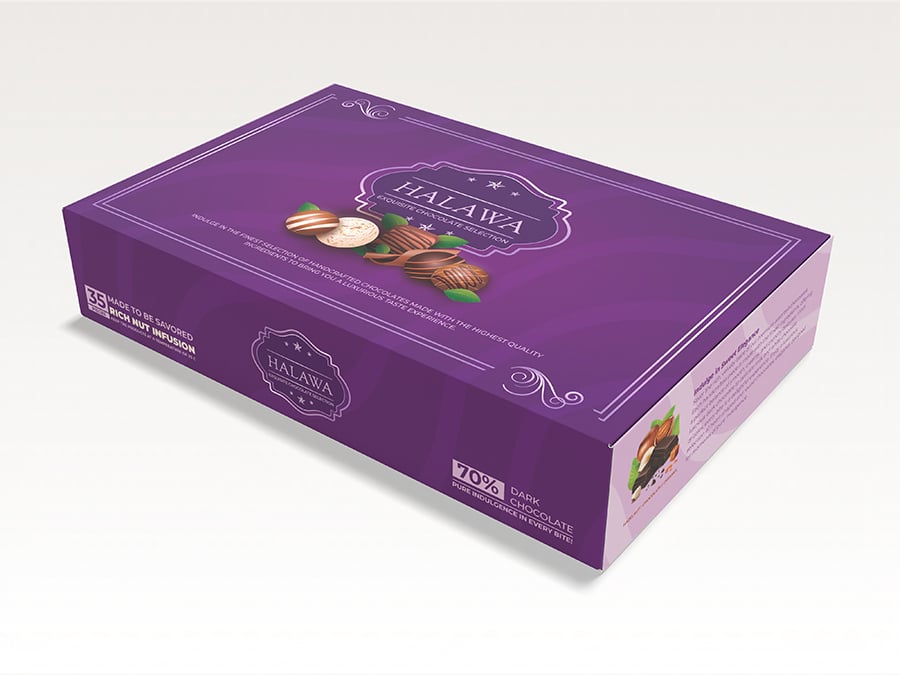 巧克力包装盒样机模板 Chocolate Box Packaging Mockup插图1 巧克力包装盒样机模板 Chocolate Box Packaging Mockup