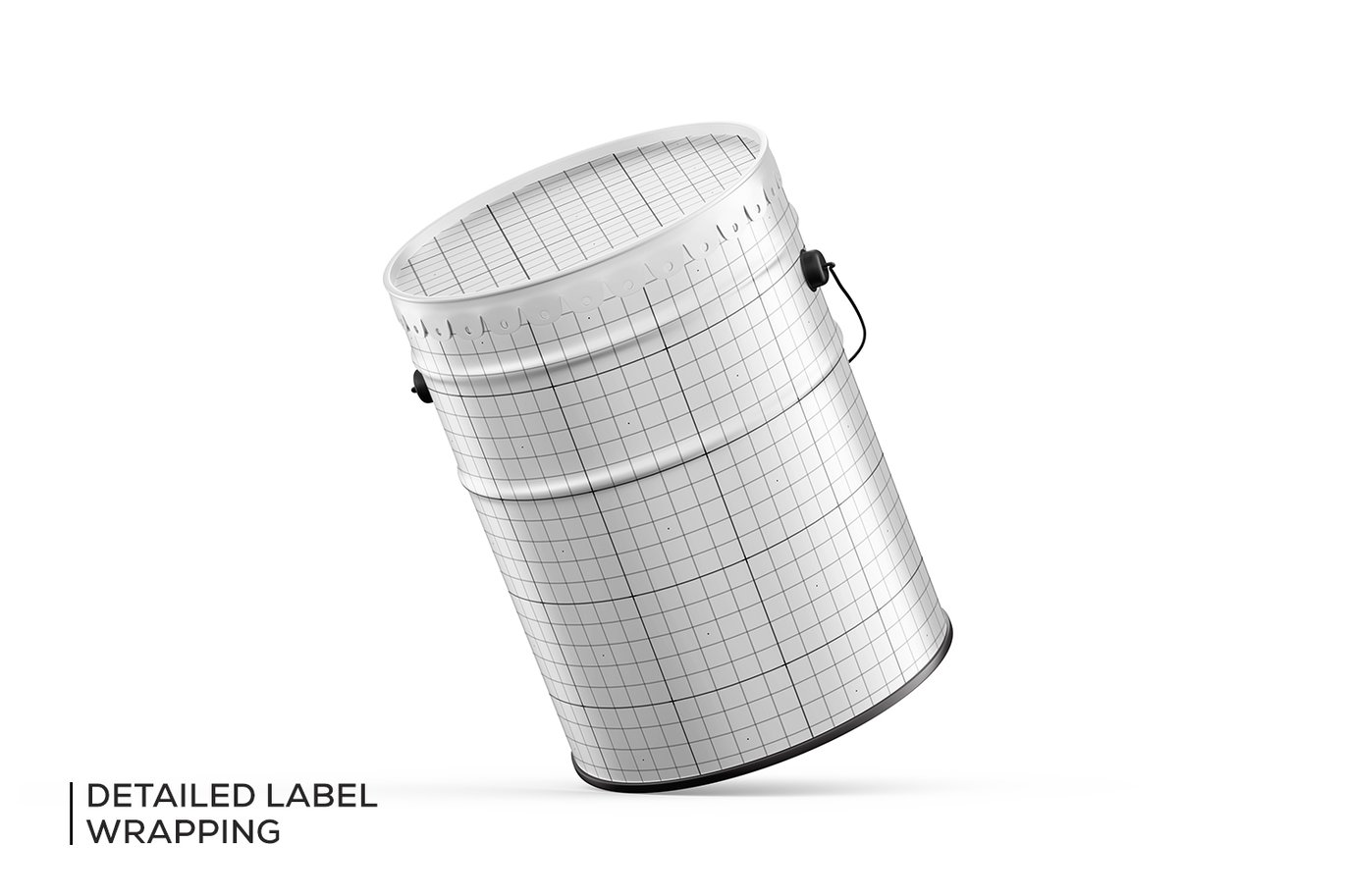 金属漆桶产品展示样机 Metallic Paint Bucket Mockup插图7 金属漆桶产品展示样机 Metallic Paint Bucket Mockup