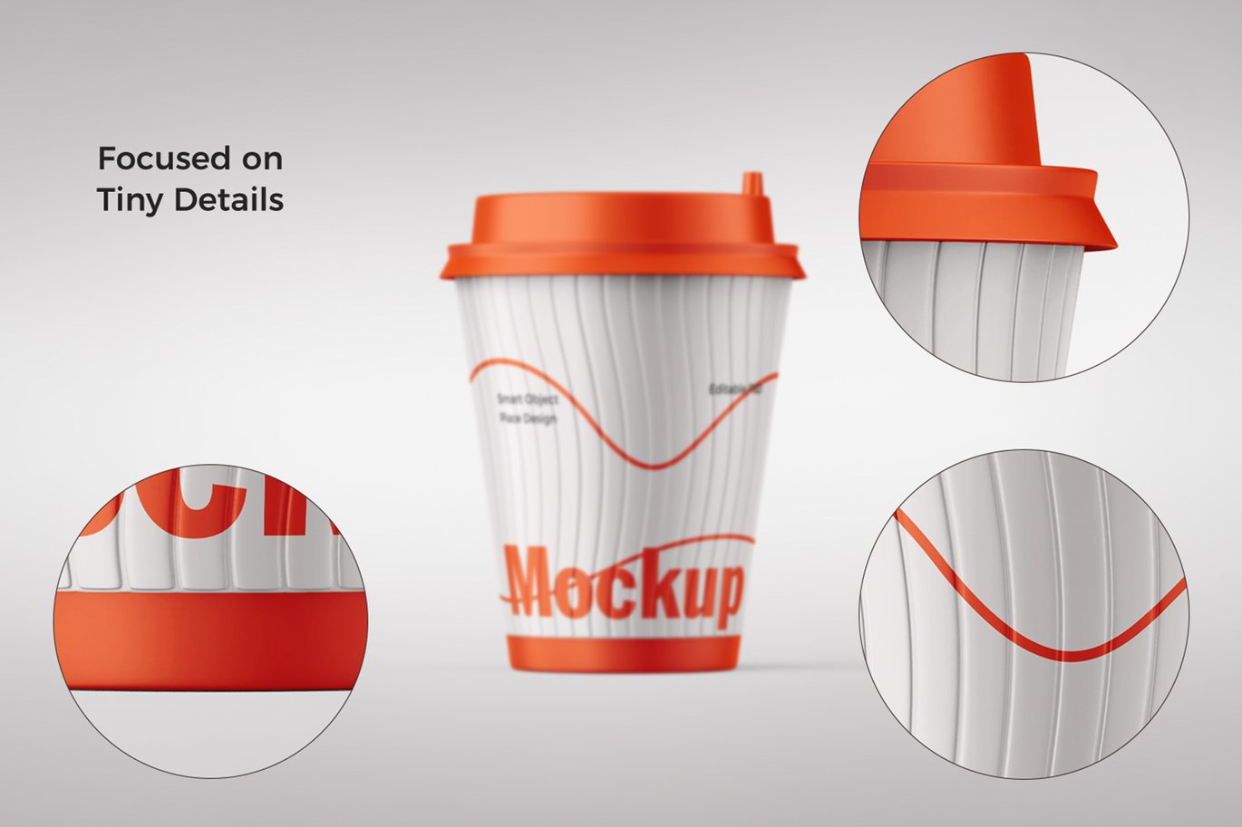 塑料咖啡杯产品展示样机 Plastic Coffee Cup Mockup插图 塑料咖啡杯产品展示样机 Plastic Coffee Cup Mockup