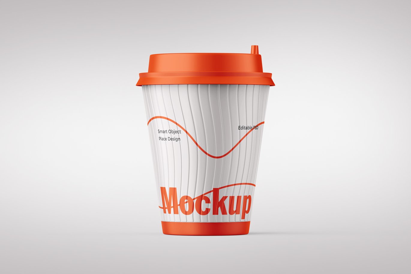 塑料咖啡杯产品展示样机 Plastic Coffee Cup Mockup插图1 塑料咖啡杯产品展示样机 Plastic Coffee Cup Mockup