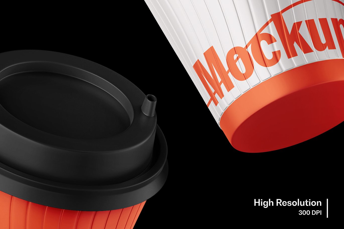 塑料咖啡杯产品展示样机 Plastic Coffee Cup Mockup插图7 塑料咖啡杯产品展示样机 Plastic Coffee Cup Mockup