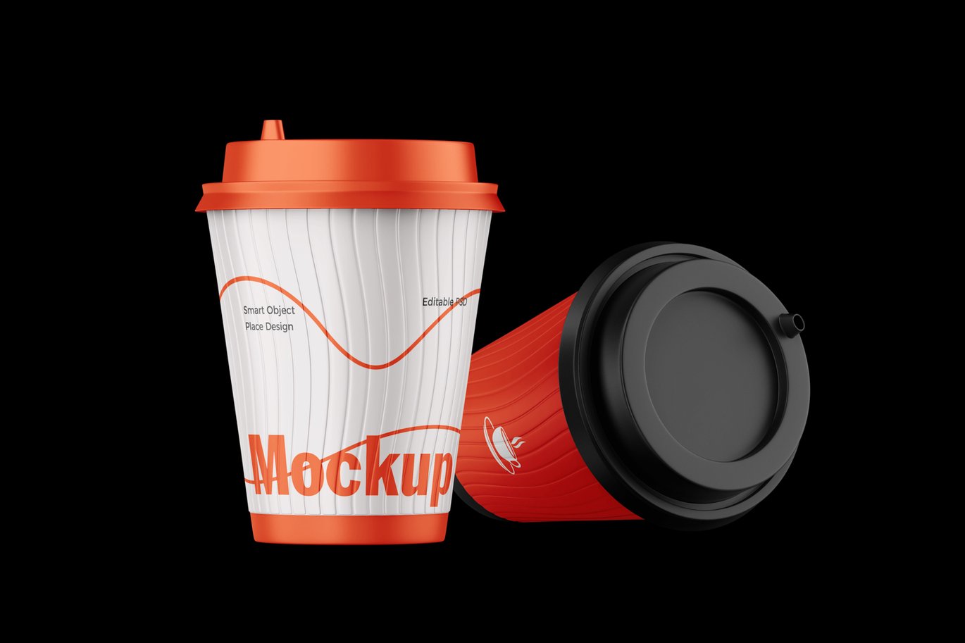 塑料咖啡杯产品展示样机 Plastic Coffee Cup Mockup插图8 塑料咖啡杯产品展示样机 Plastic Coffee Cup Mockup