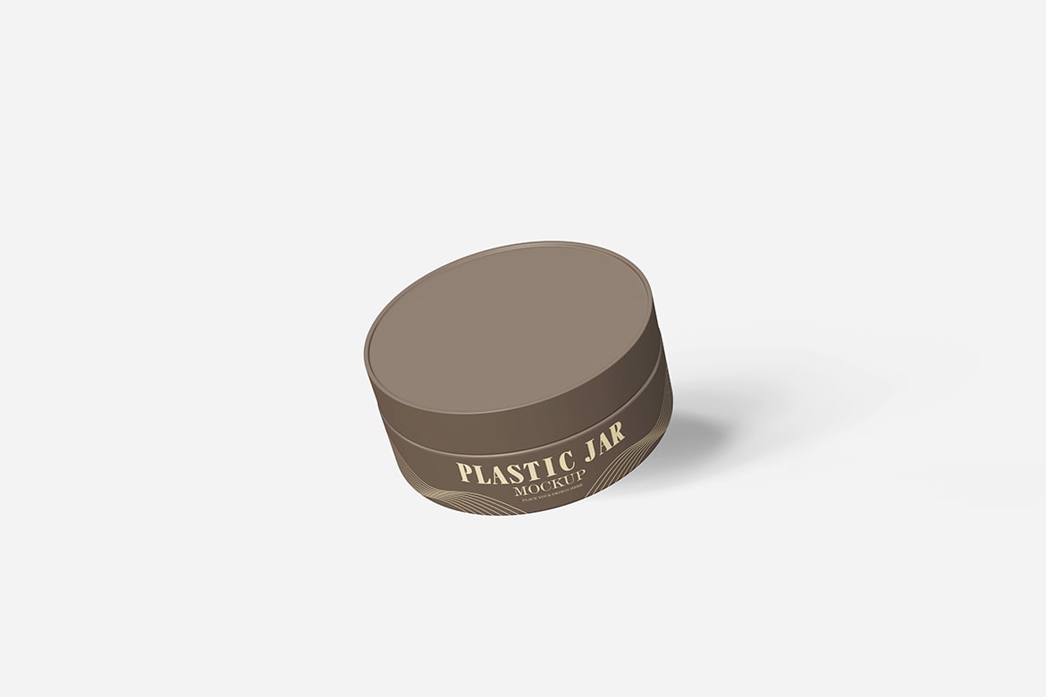 塑料罐包装展示样机 Plastic Jar Mockup插图2 塑料罐包装展示样机 Plastic Jar Mockup