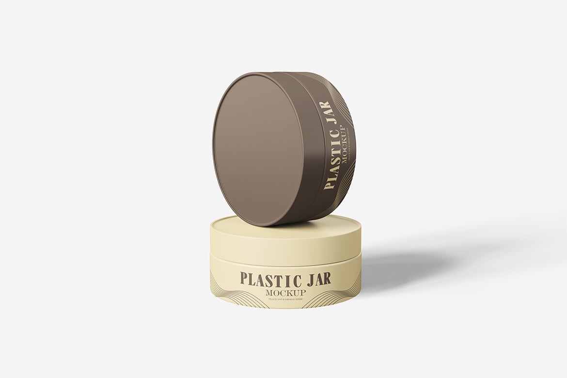 塑料罐包装展示样机 Plastic Jar Mockup插图4 塑料罐包装展示样机 Plastic Jar Mockup