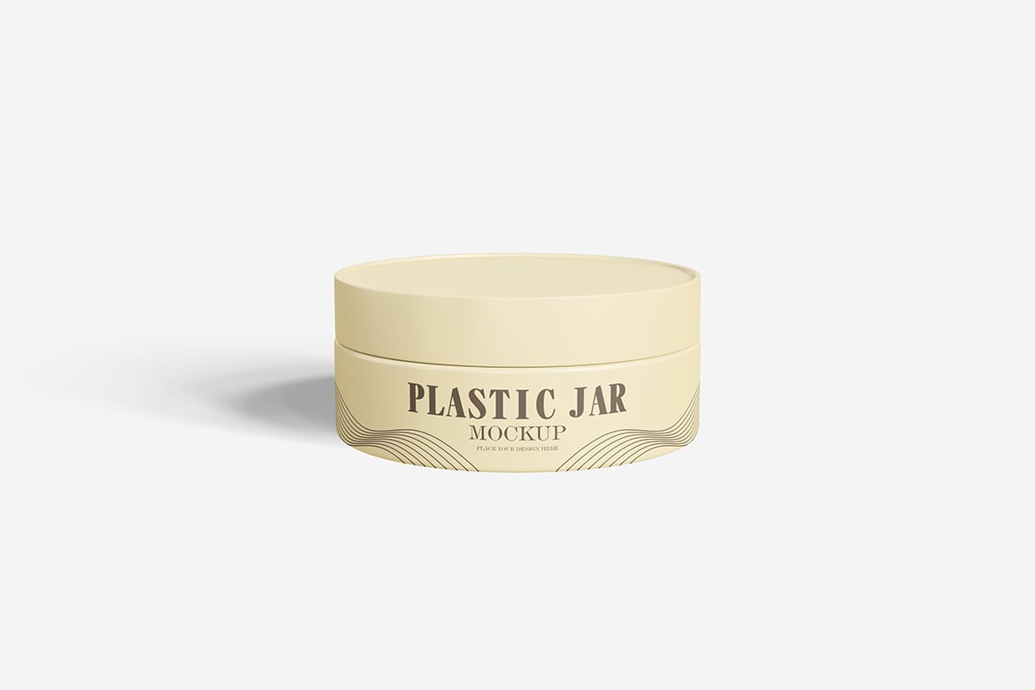 塑料罐包装展示样机 Plastic Jar Mockup插图5 塑料罐包装展示样机 Plastic Jar Mockup