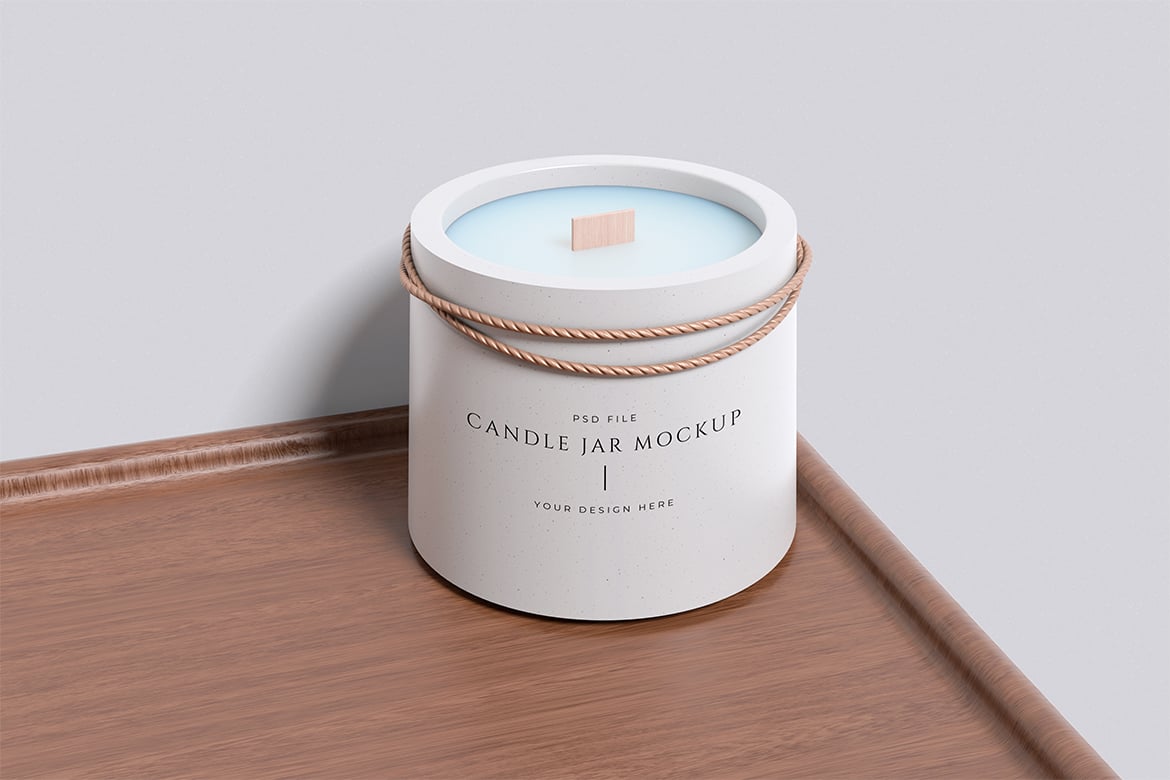 香薰蜡烛罐样机模板 Candle Jar Mockup插图2 香薰蜡烛罐样机模板 Candle Jar Mockup
