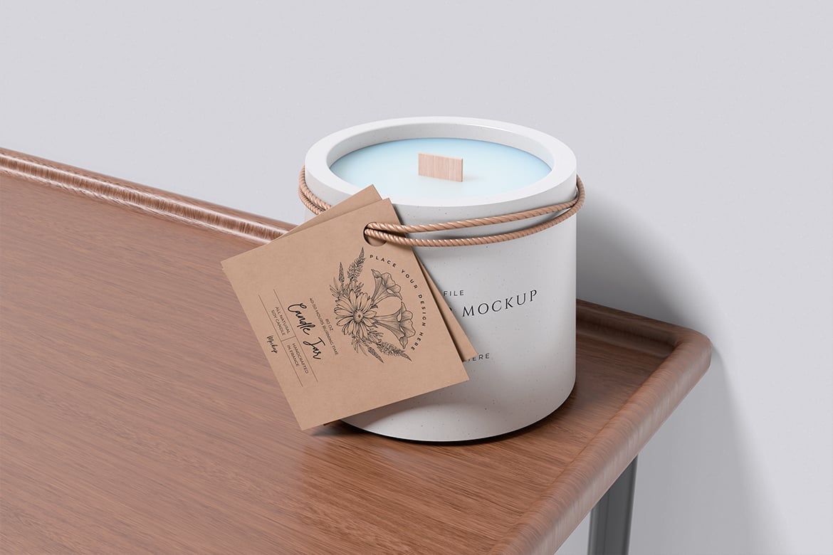 香薰蜡烛罐样机模板 Candle Jar Mockup插图4 香薰蜡烛罐样机模板 Candle Jar Mockup