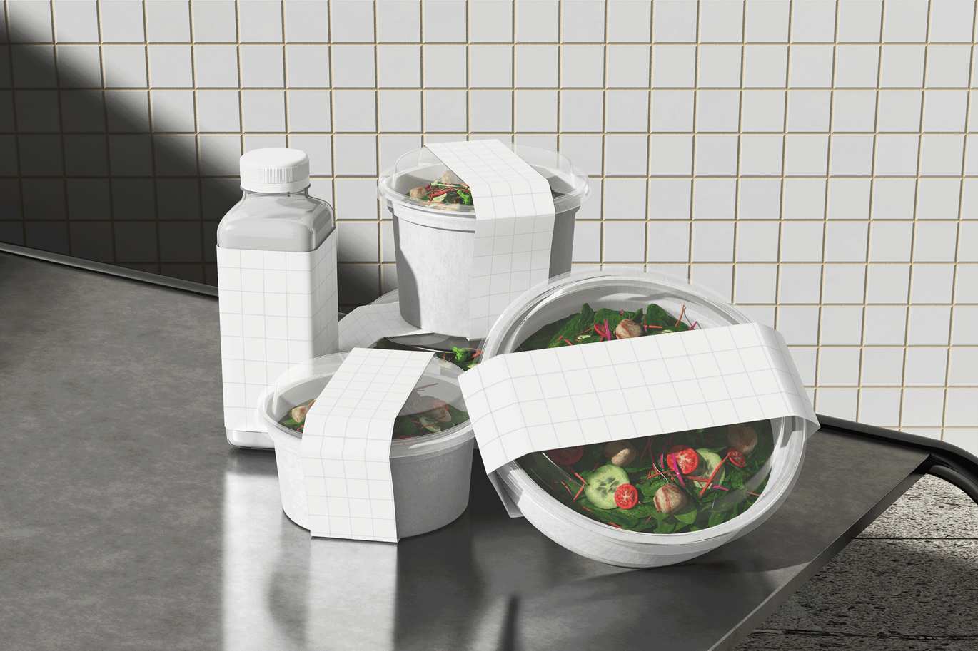 食品包装盒设计样机 Food Packaging Mockup插图4 食品包装盒设计样机 Food Packaging Mockup