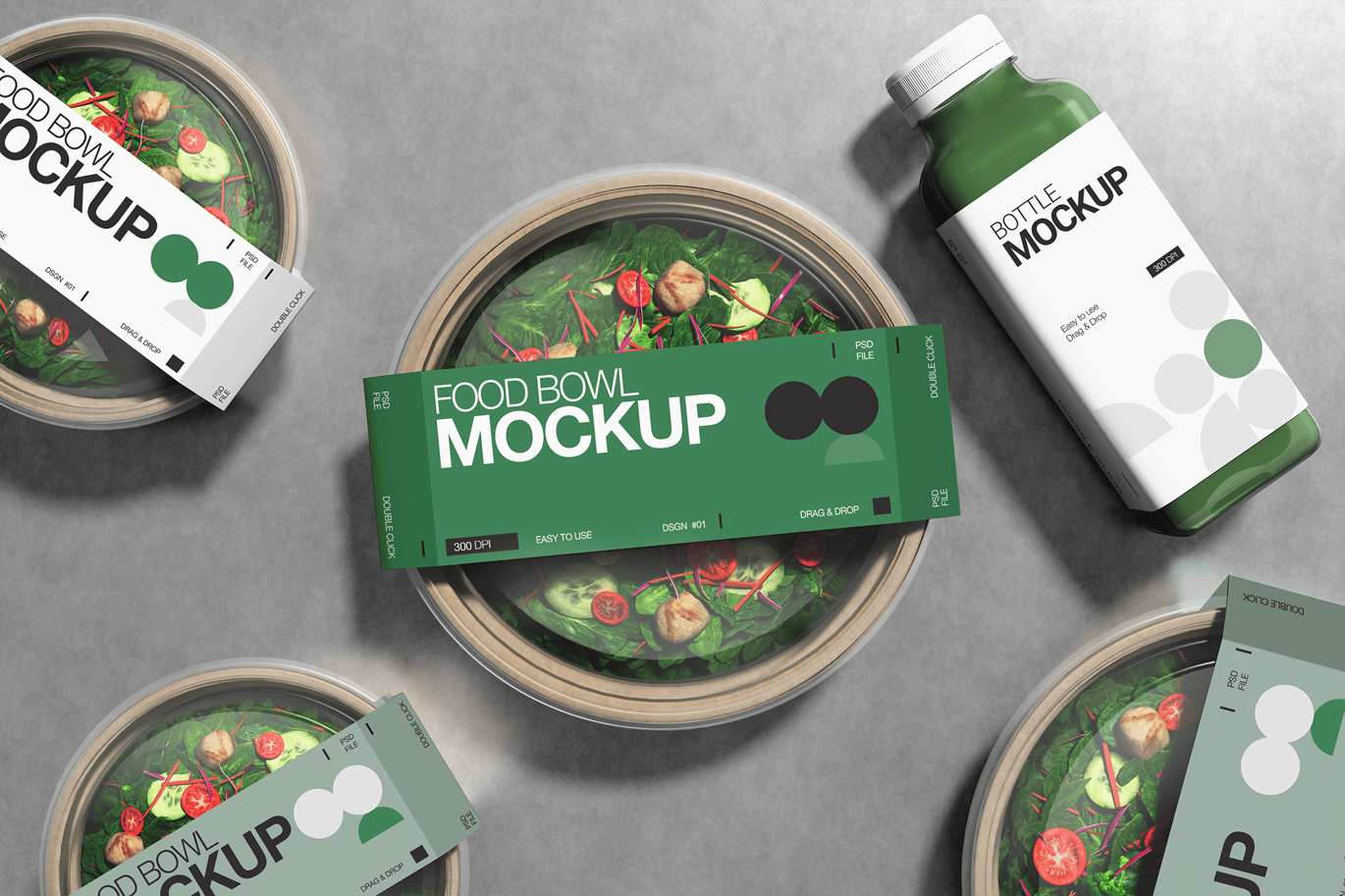 食品包装盒设计样机 Food Packaging Mockup插图3 食品包装盒设计样机 Food Packaging Mockup