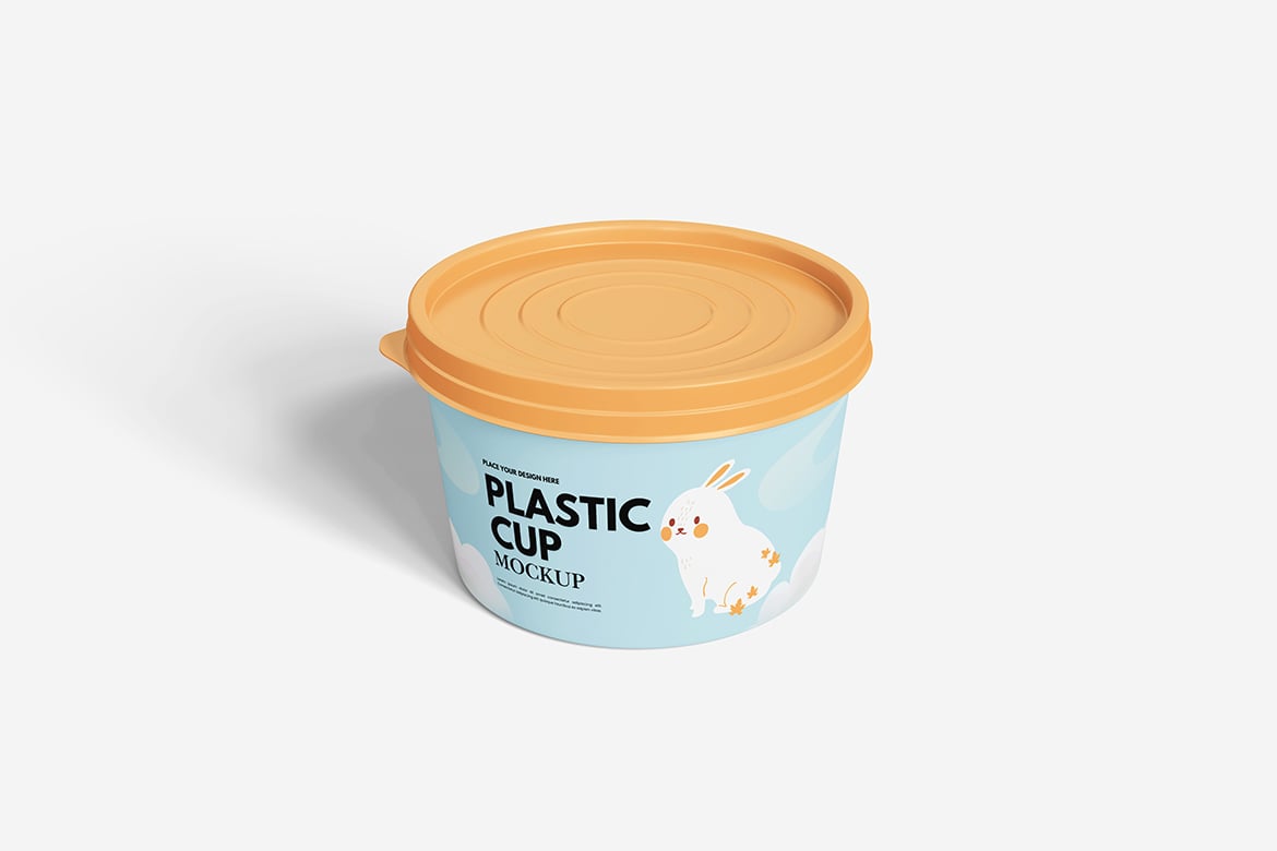 透明塑料杯设计样机 Plastic Cup Mockup插图1 透明塑料杯设计样机 Plastic Cup Mockup