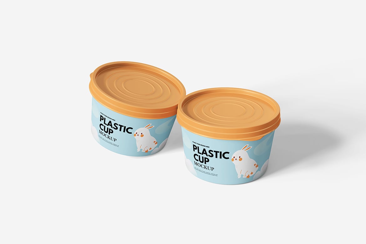 透明塑料杯设计样机 Plastic Cup Mockup插图3 透明塑料杯设计样机 Plastic Cup Mockup
