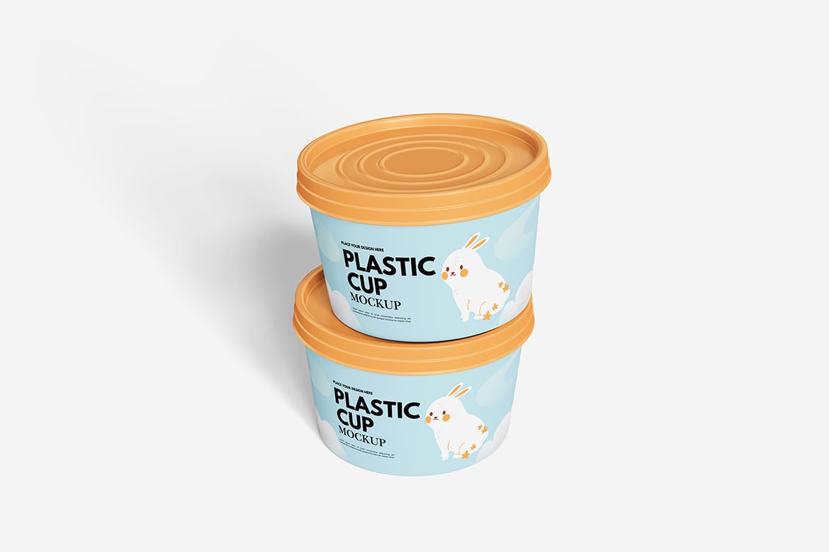 透明塑料杯设计样机 Plastic Cup Mockup插图5 透明塑料杯设计样机 Plastic Cup Mockup