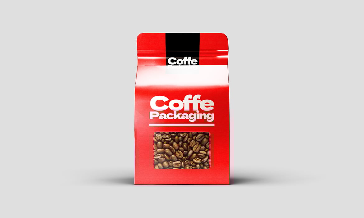 自立咖啡包装袋样机 Ziplock Coffee Packaging Mockup插图3 自立咖啡包装袋样机 Ziplock Coffee Packaging Mockup
