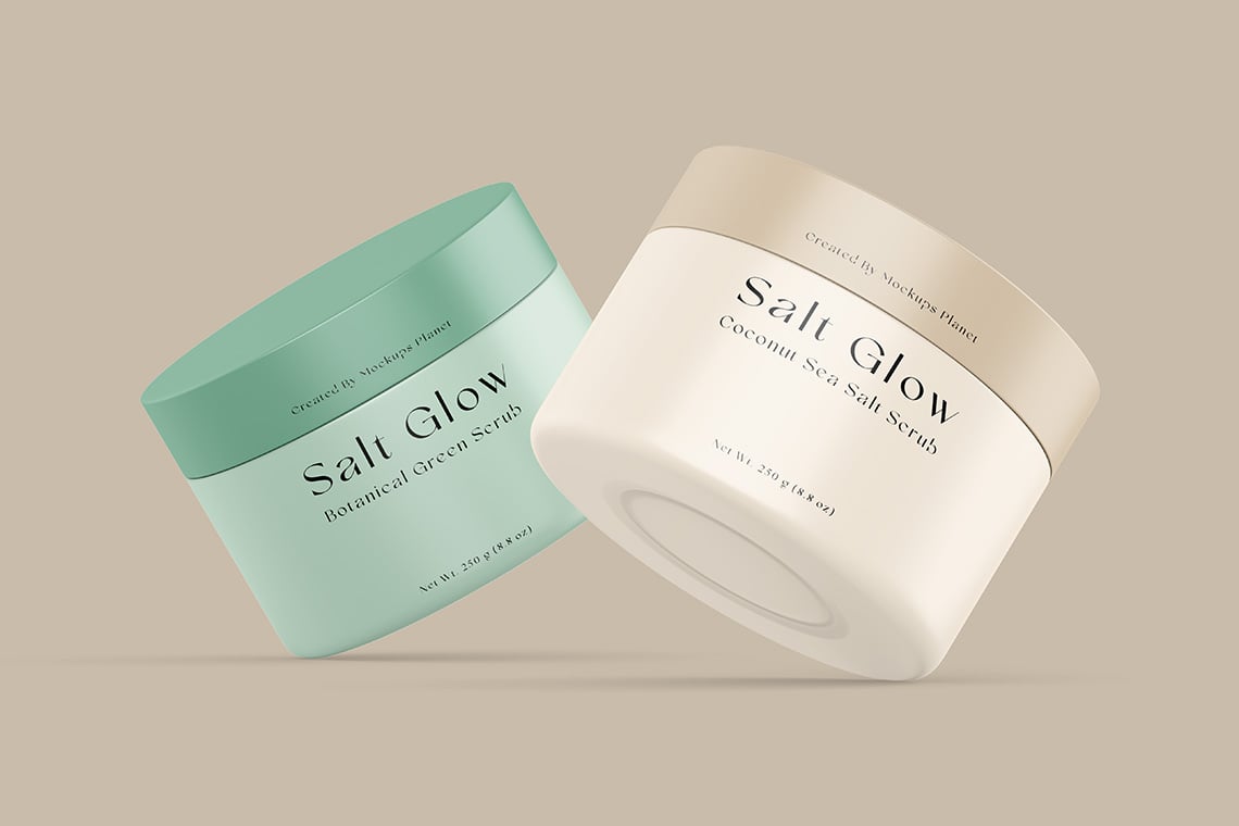 护肤品罐装包装样机 Skincare Jar Mockups插图3 护肤品罐装包装样机 Skincare Jar Mockups