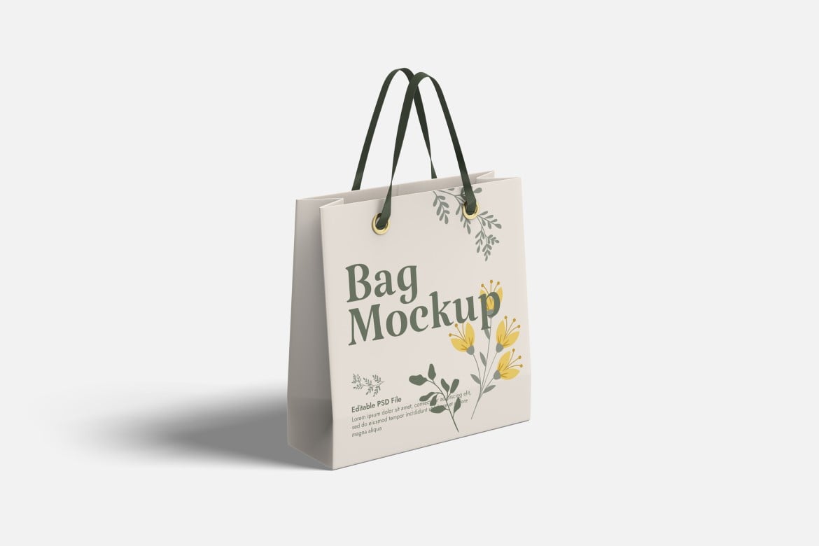 帆布手提袋展示样机 Tote Bag Mockup插图3 帆布手提袋展示样机 Tote Bag Mockup