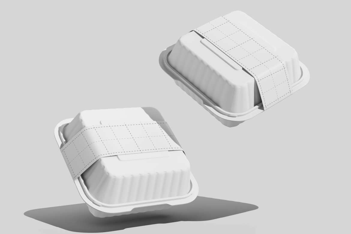 快餐食品包装盒样机 Fast Food Packaging Mockup插图2 快餐食品包装盒样机 Fast Food Packaging Mockup