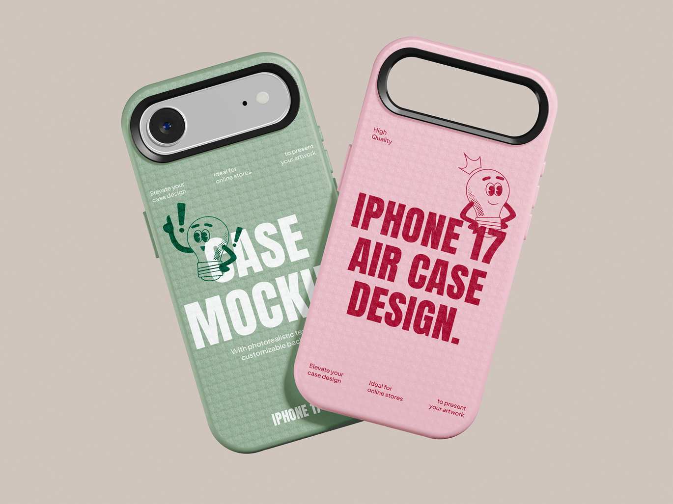iPhone 17 Air保护壳概念样机 iPhone 17 Air Case Mockup插图3 iPhone 17 Air保护壳概念样机 iPhone 17 Air Case Mockup