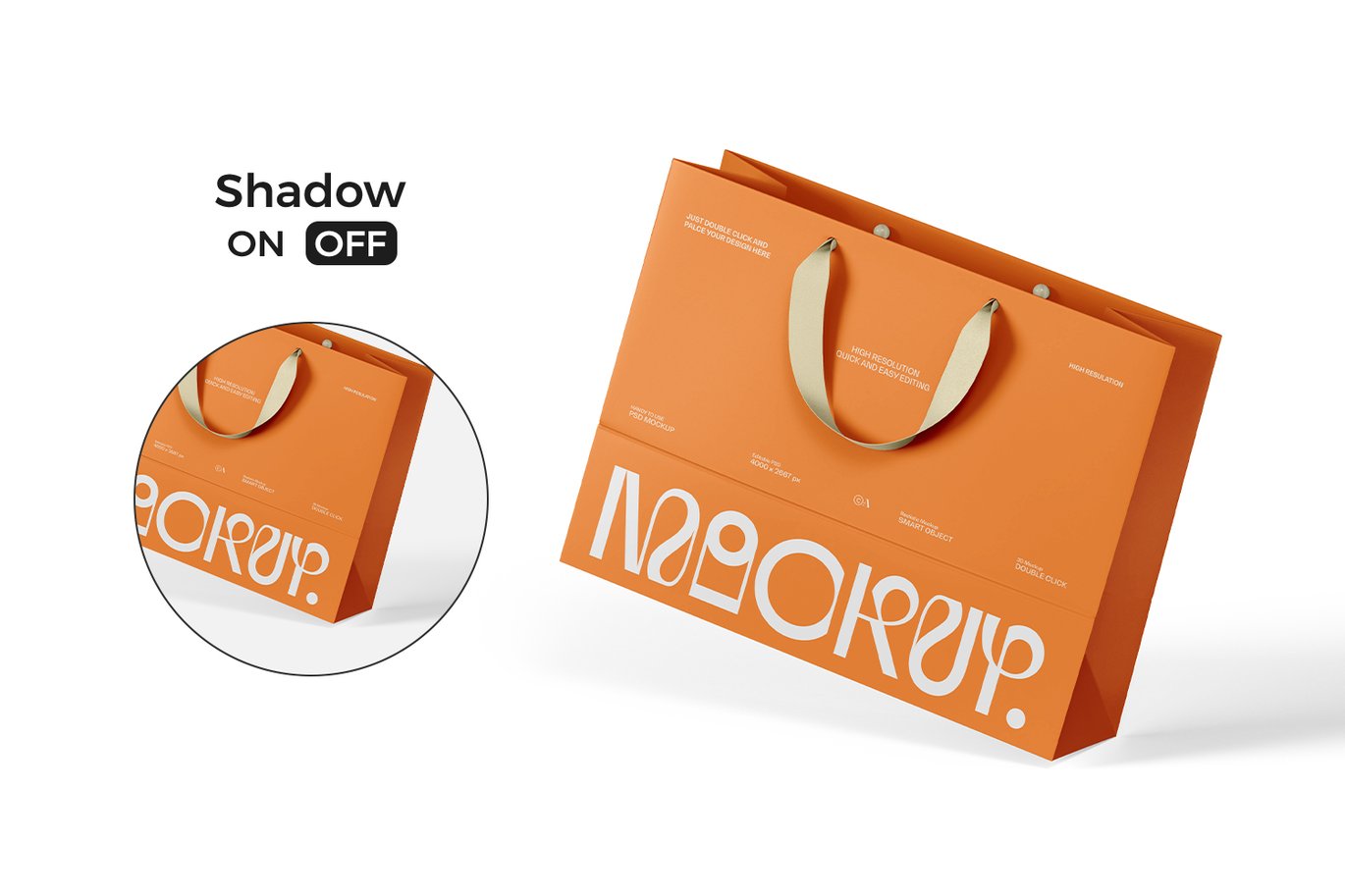 欧式手提购物袋样机 Euro Tote Shopping Bag Mockup插图11 欧式手提购物袋样机 Euro Tote Shopping Bag Mockup