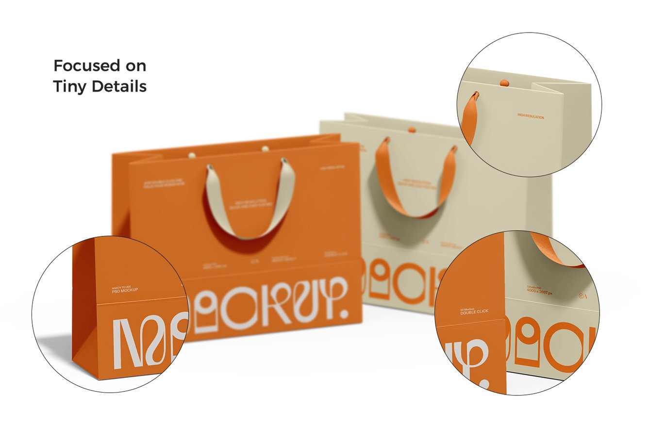 欧式手提购物袋样机 Euro Tote Shopping Bag Mockup插图8 欧式手提购物袋样机 Euro Tote Shopping Bag Mockup