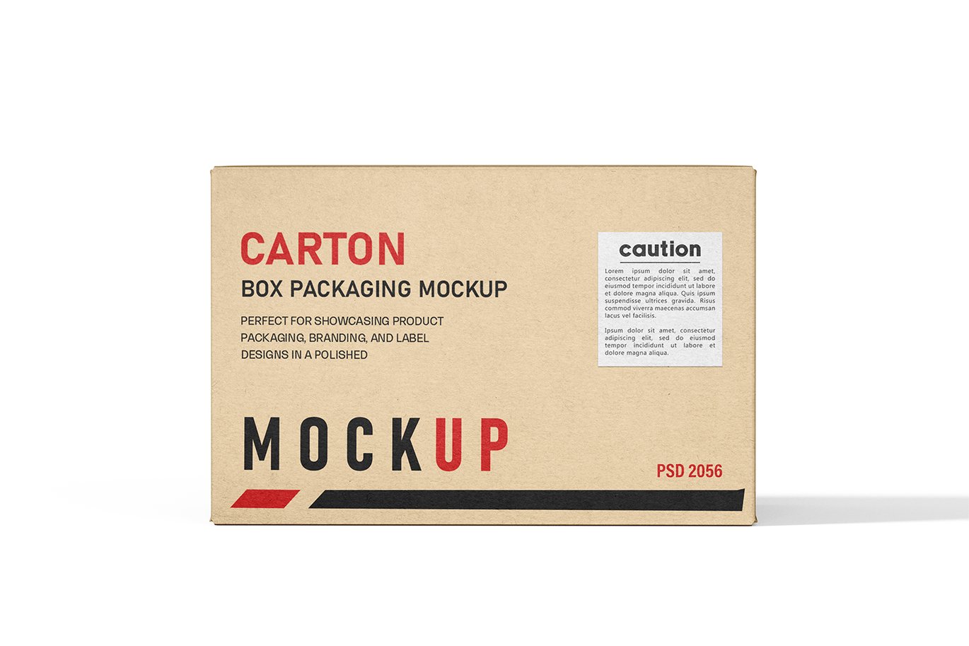 牛皮纸盒包装展示样机 Kraft Carton Box Mockup插图8 牛皮纸盒包装展示样机 Kraft Carton Box Mockup