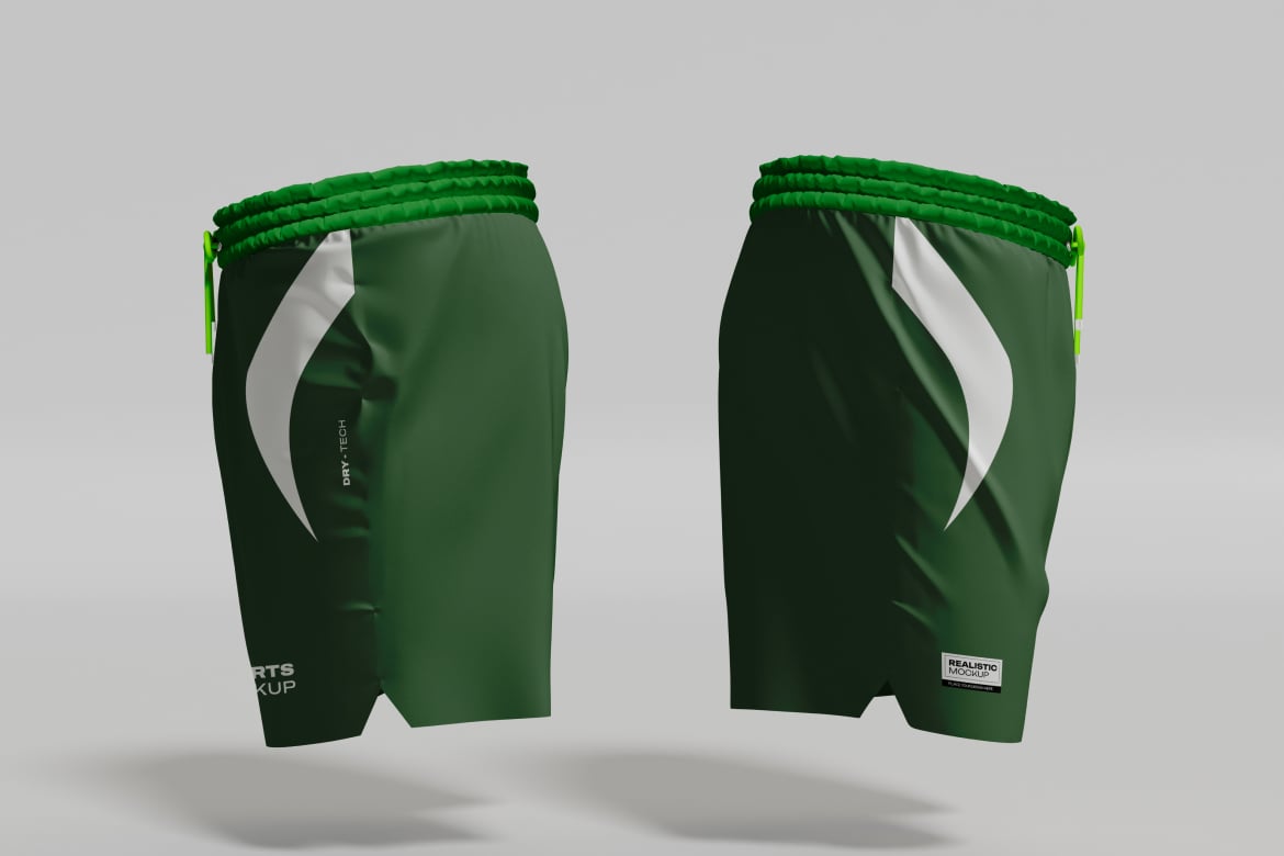 运动短裤服装展示样机 Shorts Mockup插图2 运动短裤服装展示样机 Shorts Mockup