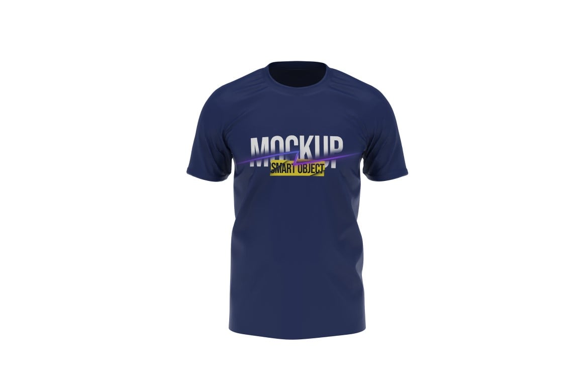 男士T恤设计展示样机 T-Shirt Mockup插图3 男士T恤设计展示样机 T-Shirt Mockup