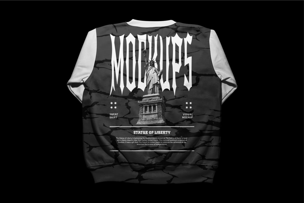 卫衣正反面组合展示样机 Front Back Apparel Bundle插图2 卫衣正反面组合展示样机 Front Back Apparel Bundle