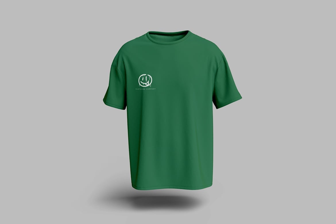 时尚T恤样机展示模版 T-Shirt Mockup插图3 时尚T恤样机展示模版 T-Shirt Mockup