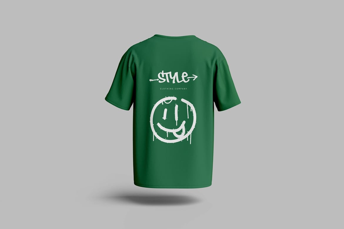 时尚T恤样机展示模版 T-Shirt Mockup插图2 时尚T恤样机展示模版 T-Shirt Mockup