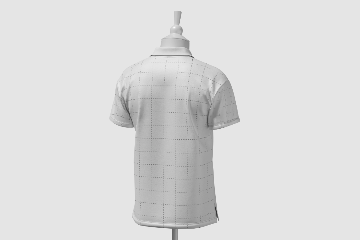 人台模特Polo衫展示样机 Polo Shirt on Mannequin Mockup插图2 人台模特Polo衫展示样机 Polo Shirt on Mannequin Mockup