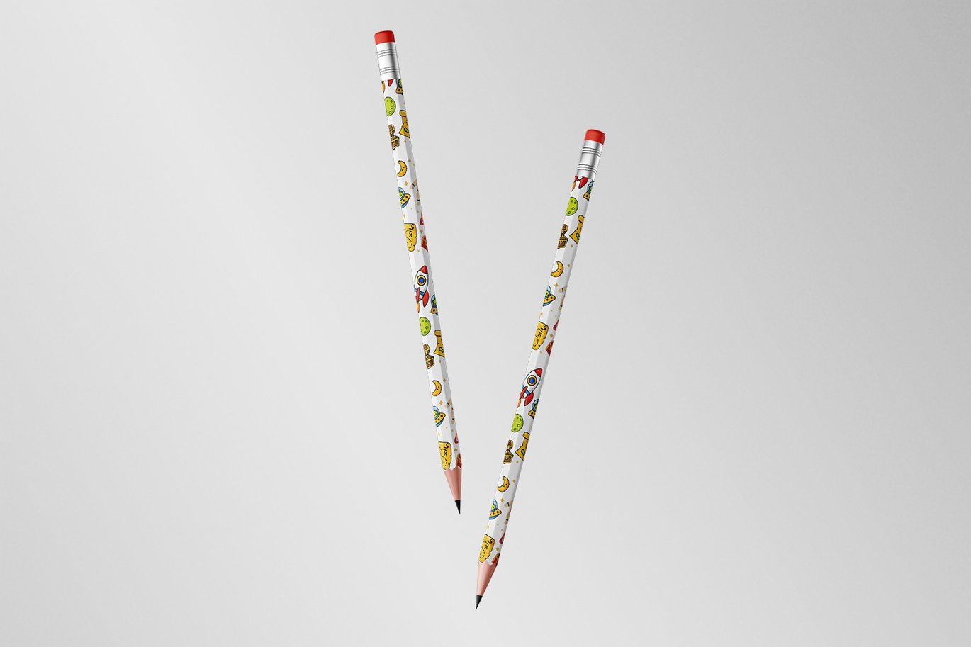 六边形铅笔套装样机 Hexagon Pencil Mockup Set插图14 六边形铅笔套装样机 Hexagon Pencil Mockup Set