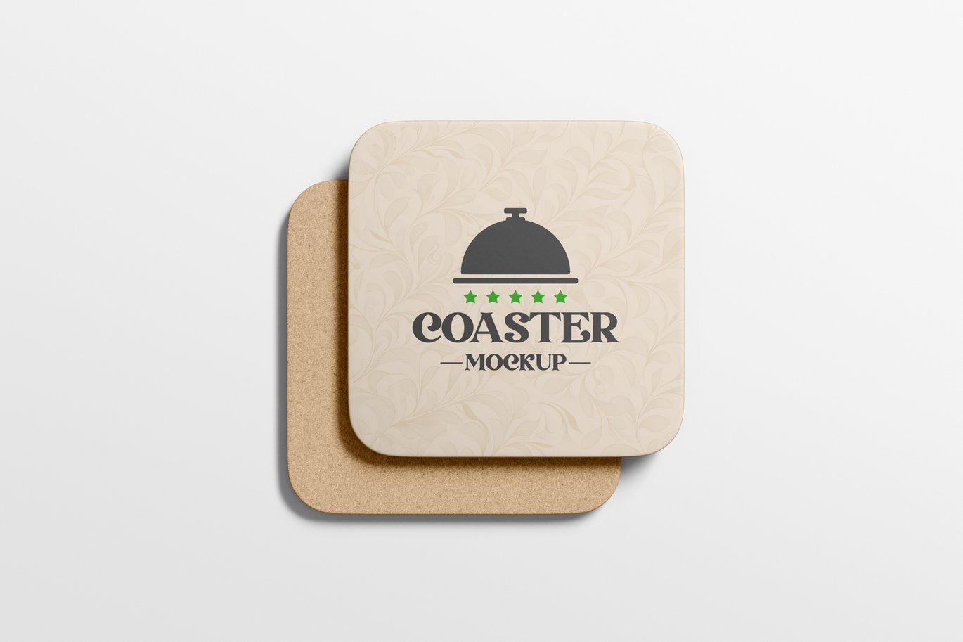 方形杯垫展示样机 Square Coaster Mockup插图4 方形杯垫展示样机 Square Coaster Mockup