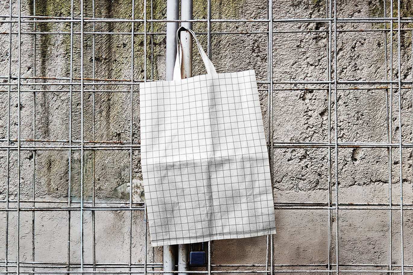 帆布手提袋展示样机 Tote Bag Mockup插图4 帆布手提袋展示样机 Tote Bag Mockup