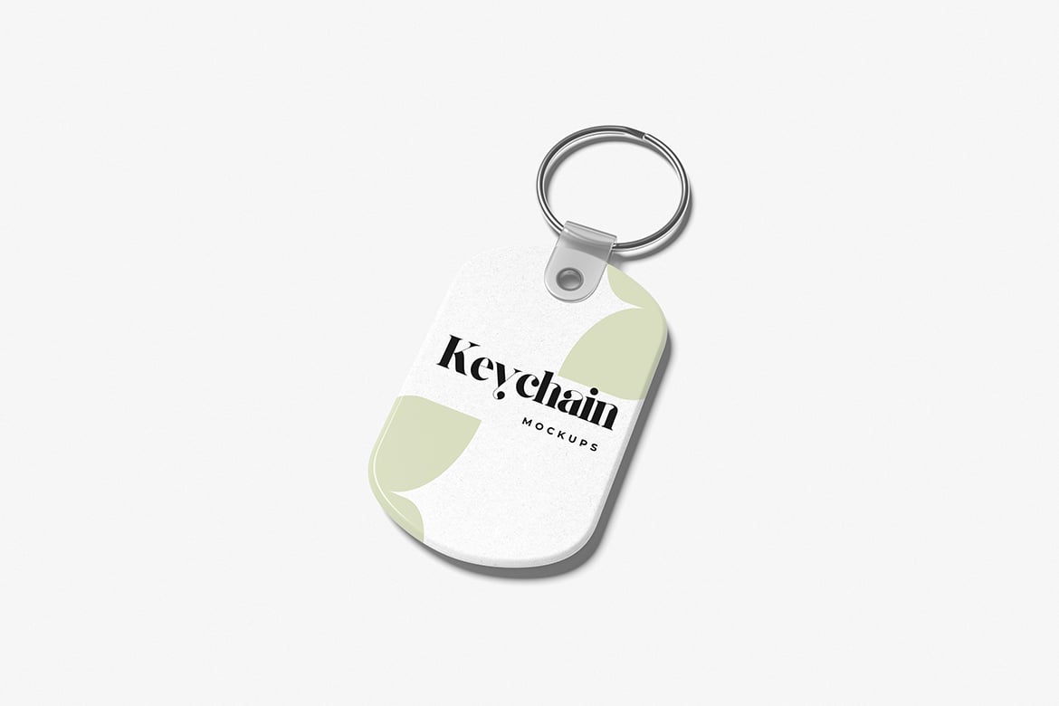 精美钥匙扣设计样机 Keychain Mockup插图1 精美钥匙扣设计样机 Keychain Mockup