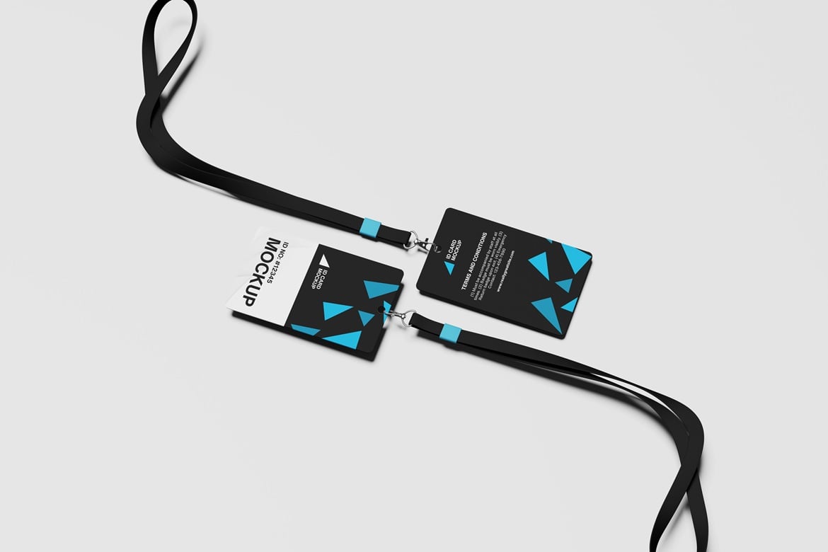 高品质工牌证件样机 High Quality ID Card Badge Mockup插图1 高品质工牌证件样机 High Quality ID Card Badge Mockup