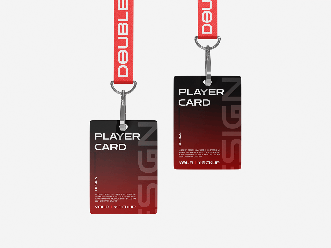 球员卡展示样机 Player Card Mockup插图1 球员卡展示样机 Player Card Mockup