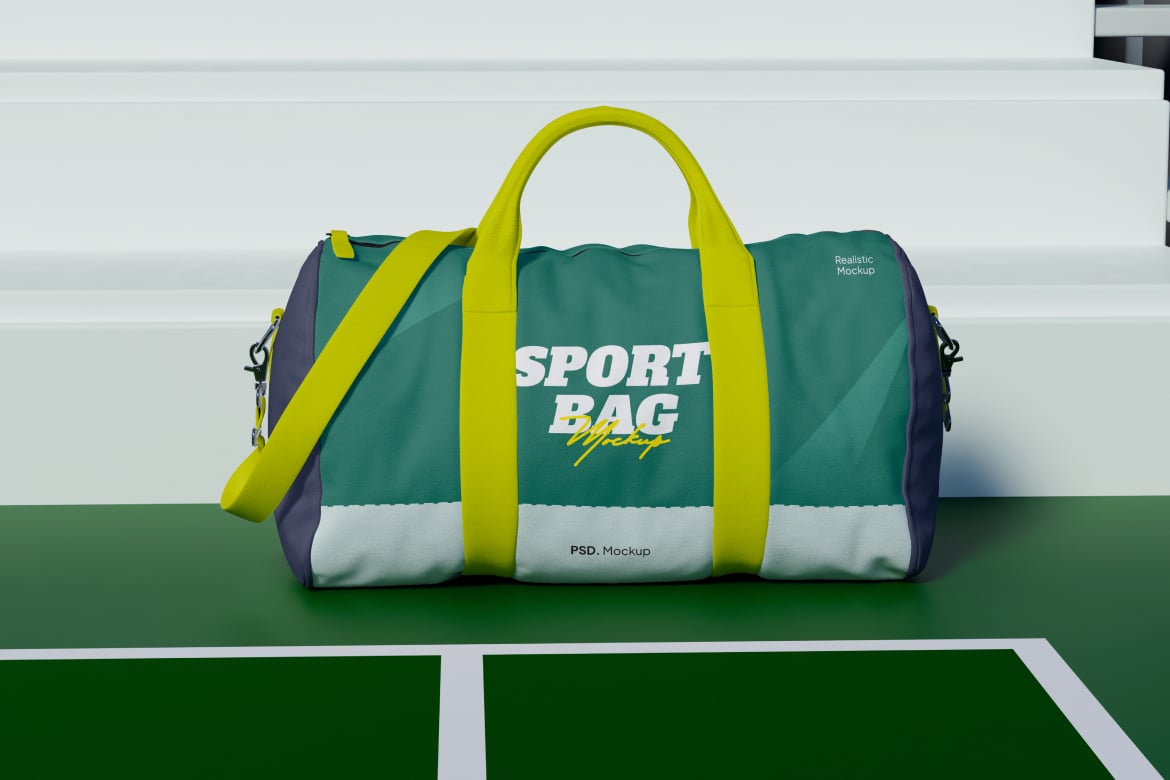 运动背包立体展示样机 Sport Bag Mockup插图1 运动背包立体展示样机 Sport Bag Mockup