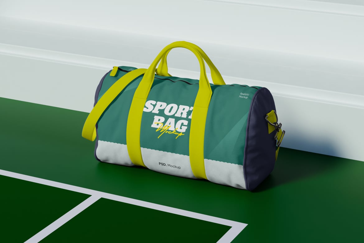 运动背包立体展示样机 Sport Bag Mockup插图 运动背包立体展示样机 Sport Bag Mockup