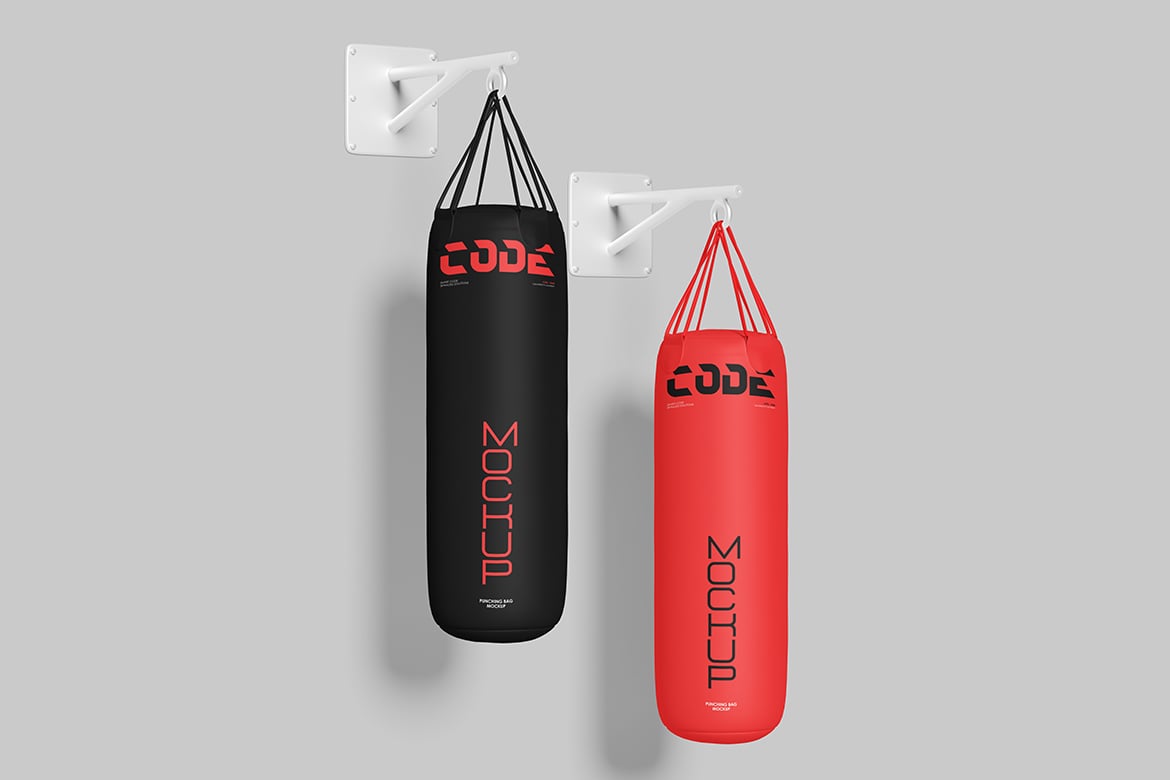 拳击沙袋立体样机 Punching Bag Mockup插图3 拳击沙袋立体样机 Punching Bag Mockup